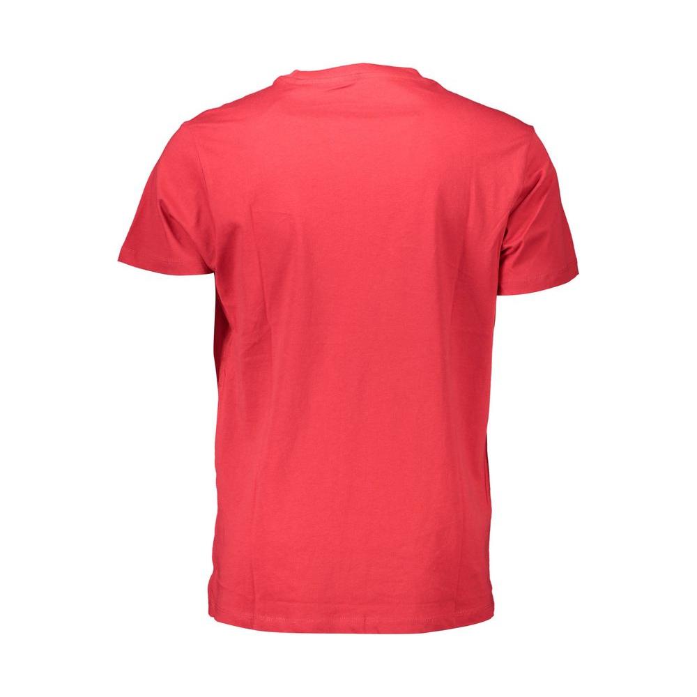 Guess Jeans Red Cotton T-Shirt red-cotton-t-shirt-38
