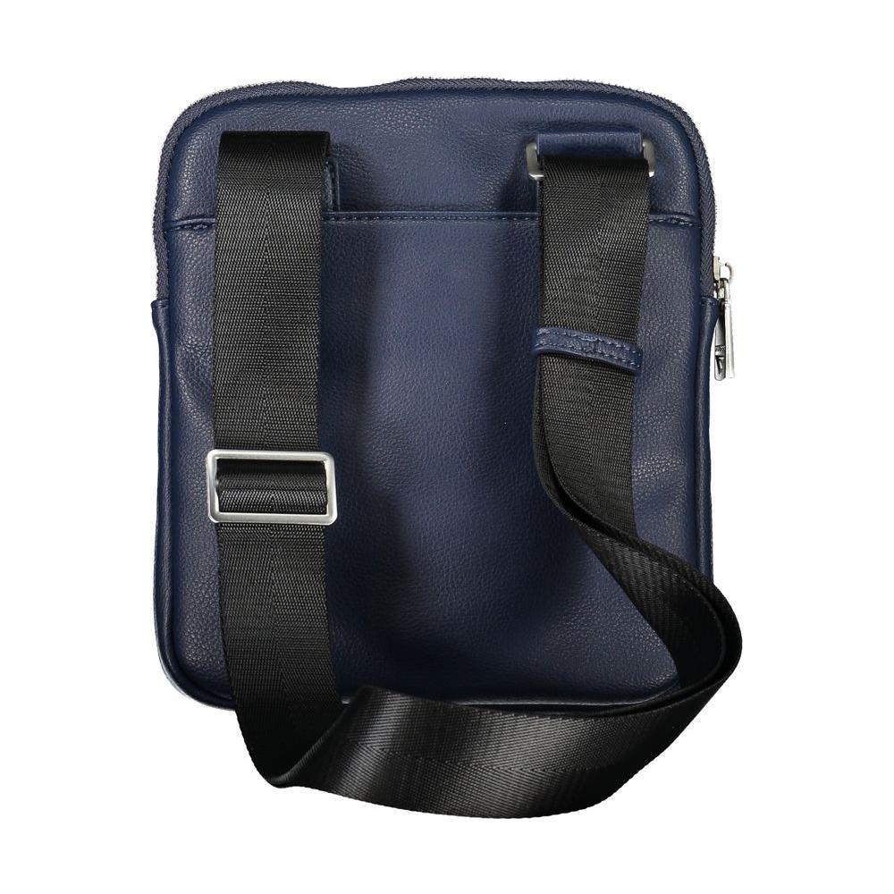 Guess Jeans Sleek Blue Shoulder Bag with Ample Storage sleek-blue-shoulder-bag-with-ample-storage