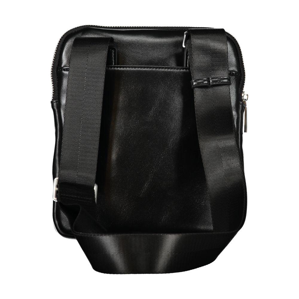 Guess Jeans Sleek Black Shoulder Bag with Adjustable Strap sleek-black-shoulder-bag-with-adjustable-strap-1