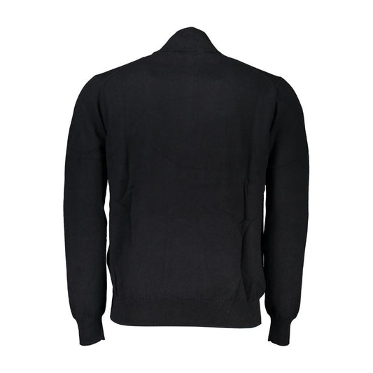 Harmont & Blaine Elegant Half-Zip Sweater with Embroidered Detail elegant-half-zip-sweater-with-embroidered-detail