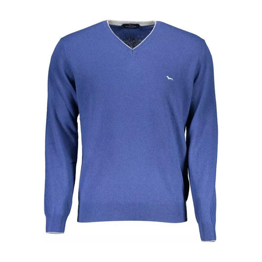 Harmont & Blaine | Dapper V-Neck Sweater with Contrasting Details| McRichard Designer Brands   