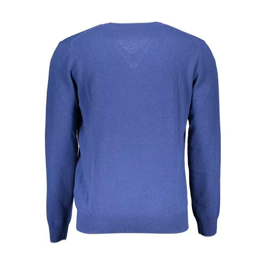 Harmont & Blaine | Dapper V-Neck Sweater with Contrasting Details| McRichard Designer Brands   