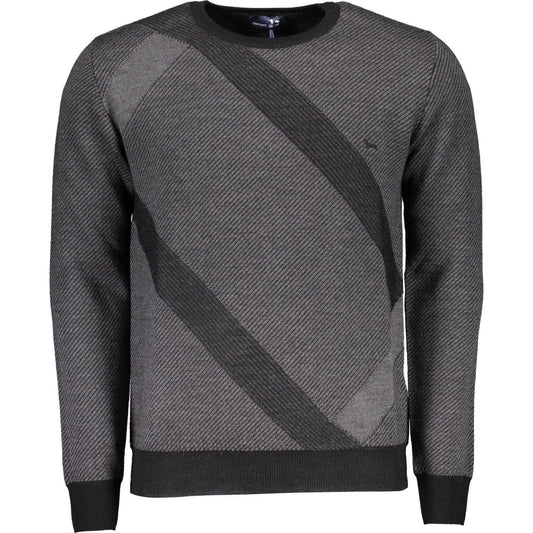 Harmont & Blaine | Elegant Wool Sweater with Contrasting Details| McRichard Designer Brands   