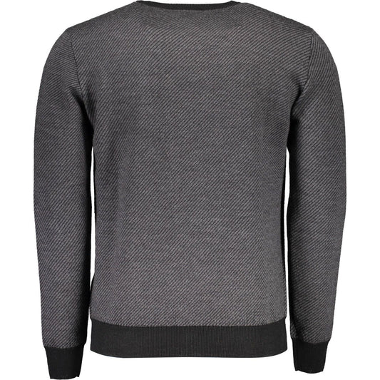 Harmont & Blaine | Elegant Wool Sweater with Contrasting Details| McRichard Designer Brands   