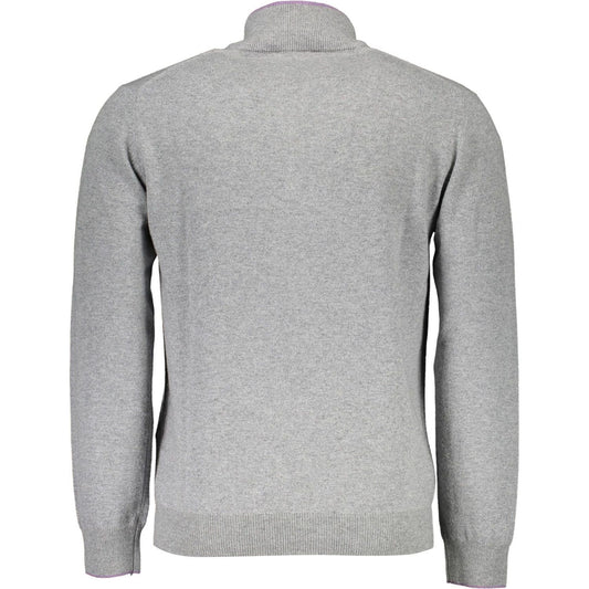 Harmont & Blaine | Elegant Turtleneck Sweater with Contrast Details| McRichard Designer Brands   