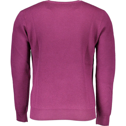 Harmont & Blaine | Elegant Crew Neck Wool Sweater with Embroidery| McRichard Designer Brands   