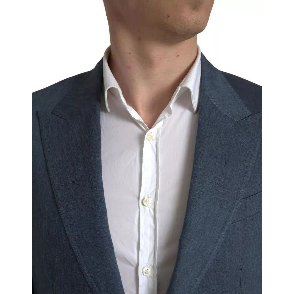 Blue 2 Piece Single Breasted NAPOLI Suit