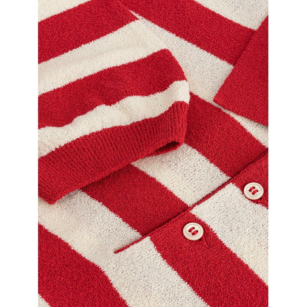 Gran Sasso Elegant Cotton Polo Shirt in Vibrant Red elegant-red-cotton-polo-by-gran-sasso