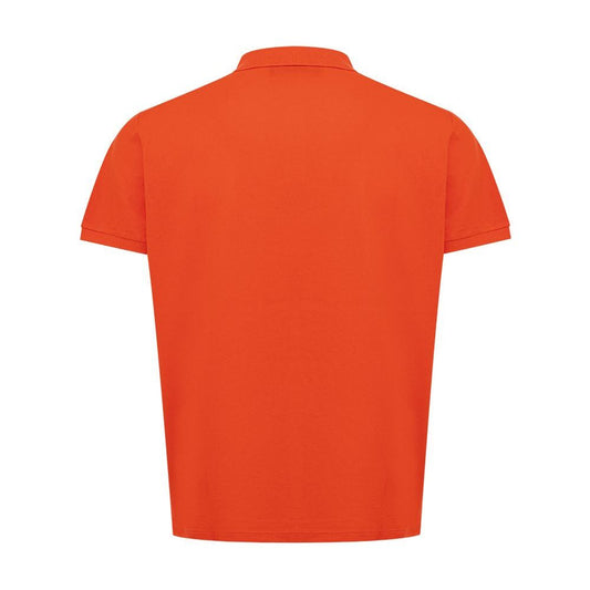 Orange Cotton Polo Shirt Dsquared²