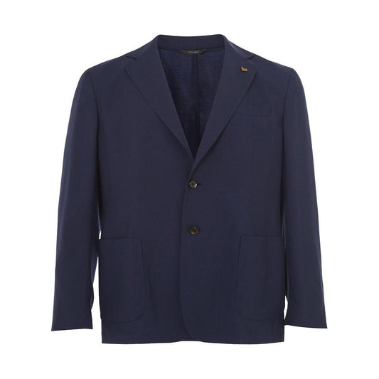 Colombo Elegant Blue Cashmere Jacket for Men elegant-blue-cashmere-jacket-for-men