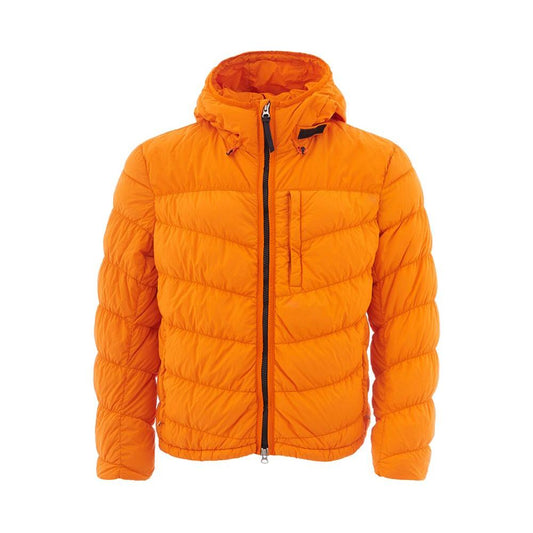 Woolrich Exquisite Orange Polyamide Jacket chic-orange-polyamide-jacket