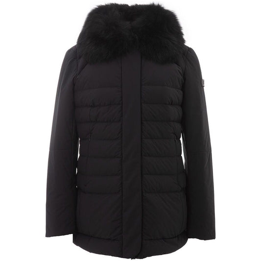 Peuterey Sleek Polyamide Black Jacket for Women sleek-polyamide-black-jacket-for-women
