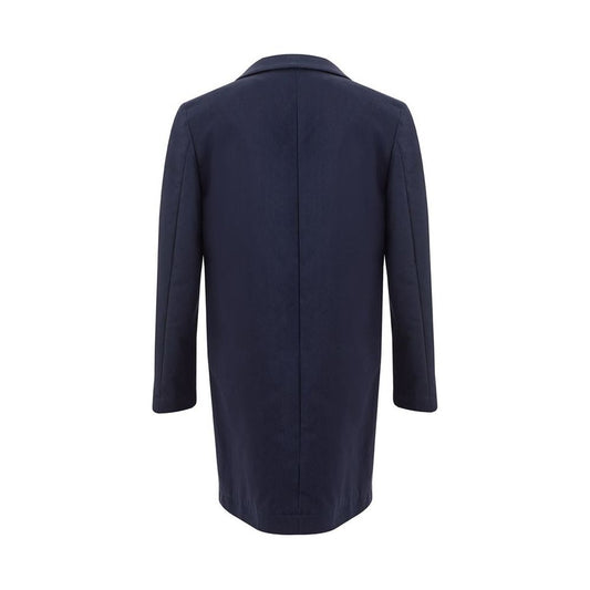Lardini Chic Blue Cotton Jacket for Sophisticated Style chic-blue-cotton-jacket-for-sophisticated-style