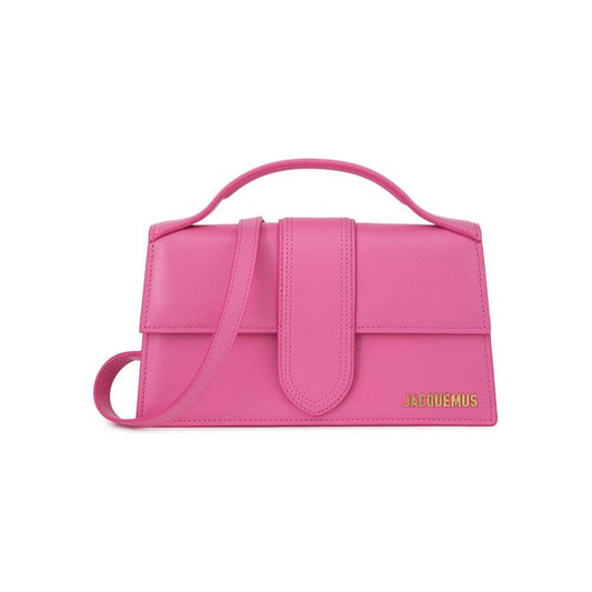 Jacquemus Pink Leather Handbag pink-leather-handbag