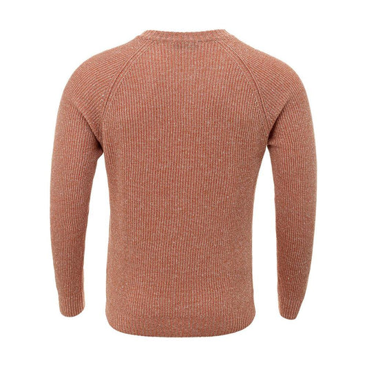 Gran Sasso Italian Linen-Cotton Orange Sweater italian-linen-cotton-orange-sweater