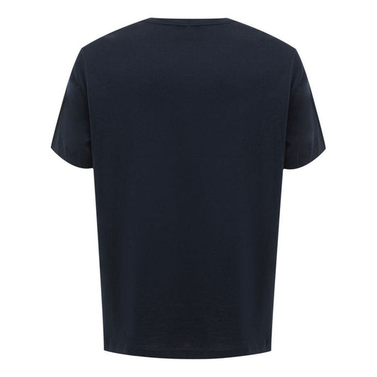 Brioni Blue Cotton T-Shirt blue-cotton-t-shirt-165