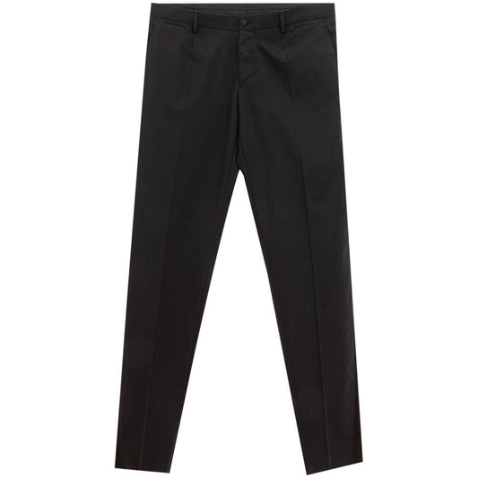 Dolce & GabbanaSleek Black Wool Trousers for MenMcRichard Designer Brands£429.00