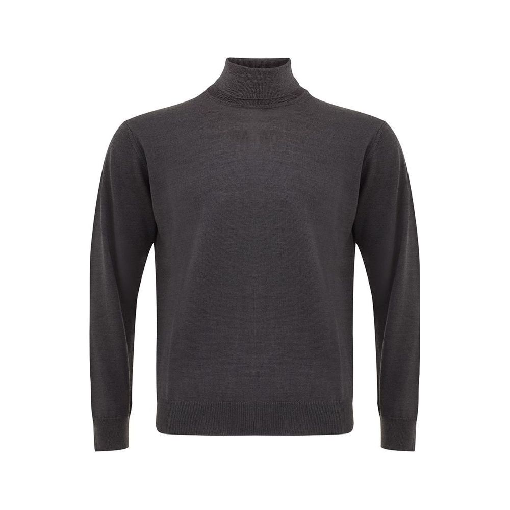FERRANTE Elegant Gray Wool Sweater for Men elegant-gray-wool-sweater-for-men-2