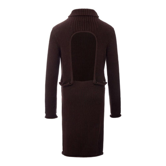 Bottega Veneta Elegant Viscose Brown Suit for Sophisticated Style elegant-viscose-brown-suit-for-sophisticated-style