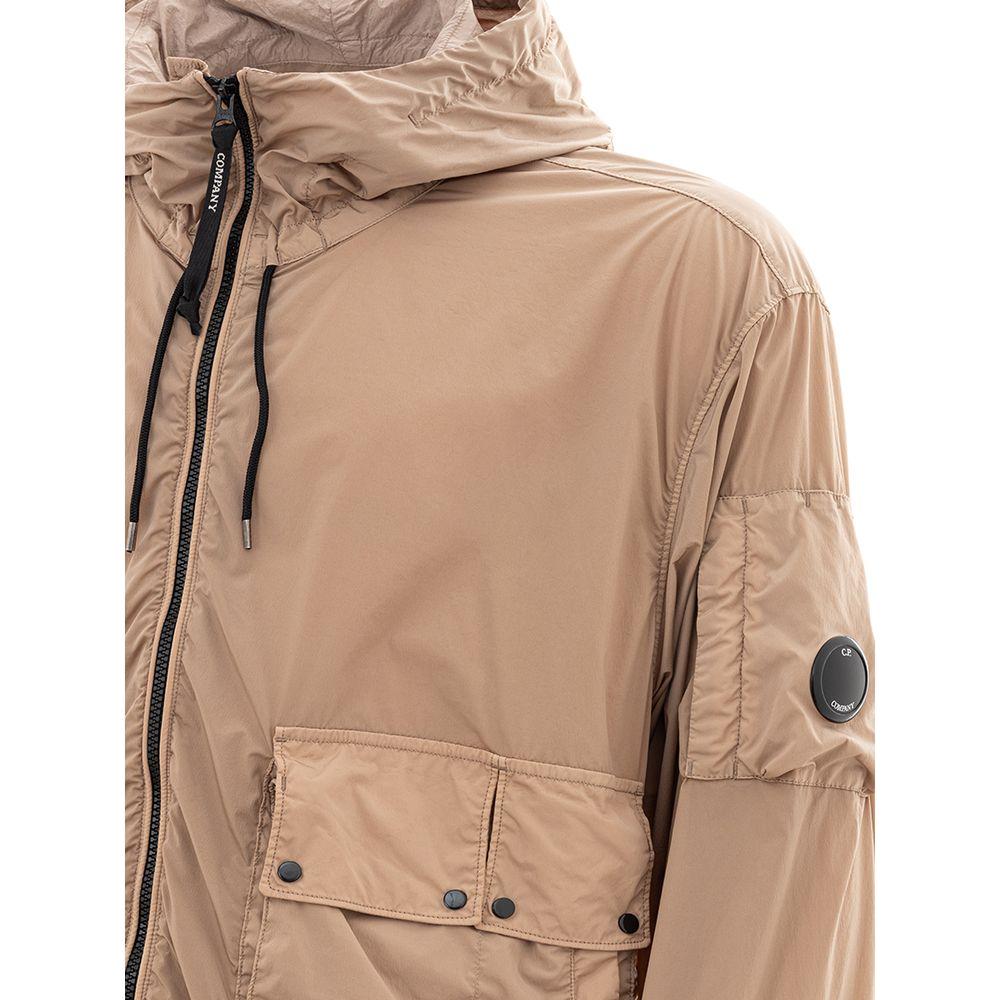 C.P. Company Elevated Urban Style Beige Polyamide Jacket elevated-urban-style-beige-polyamide-jacket