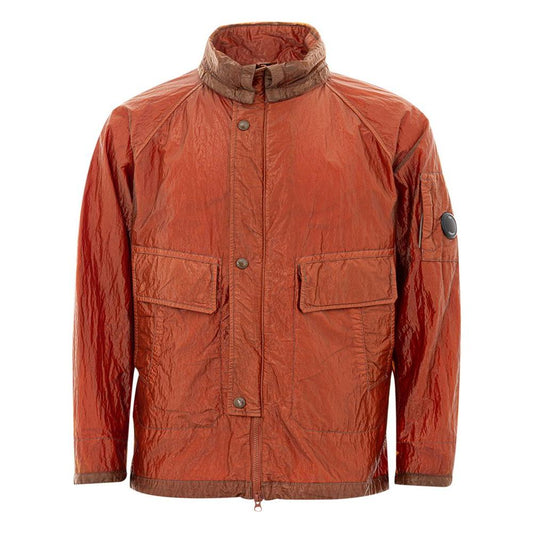 C.P. Company Orange Polyamide High-Performance Jacket chic-orange-polyamide-mens-jacket