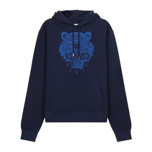 Kenzo Elevated Blue Cotton Sweater for Men elevated-blue-cotton-sweater-for-men