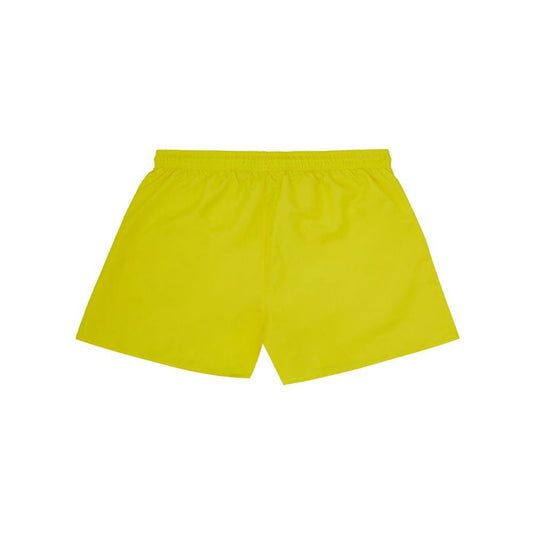 Sun-Kissed Yellow Swim Shorts for Men