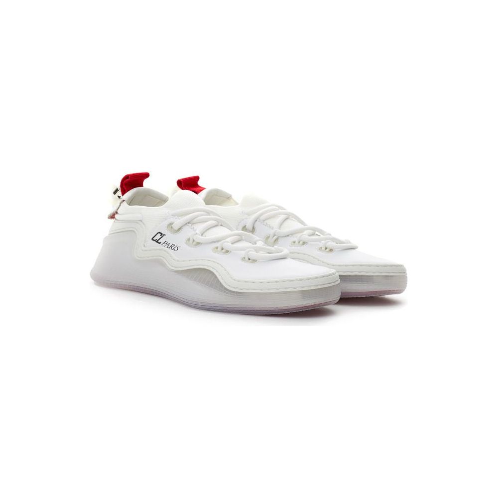 Christian Louboutin White Leather Sneaker white-leather-sneaker-5