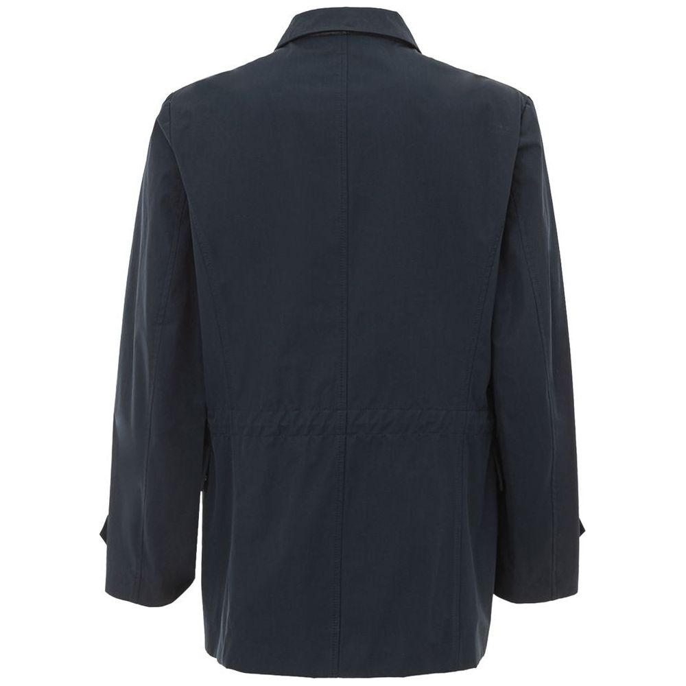 Brioni Blue Cotton Jacket blue-cotton-jacket-13