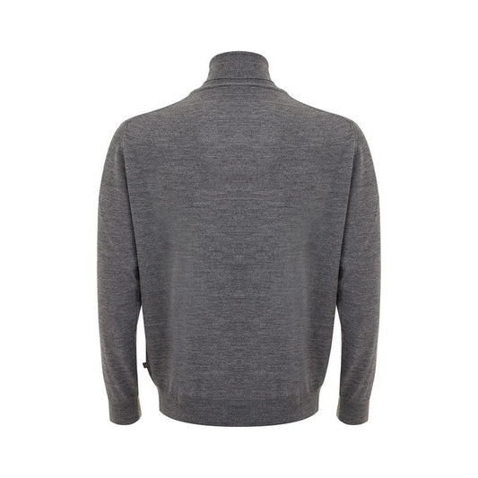 FERRANTE Elegant Gray Wool Sweater for Men elegant-gray-wool-sweater-for-men-1