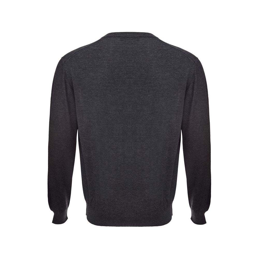 Dolce & Gabbana Elegant Gray Cashmere Sweater for Men elegant-gray-cashmere-sweater-for-men-1