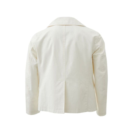 Sealup Elegant White Polyamide Jacket for Men elegant-white-polyamide-jacket-for-men