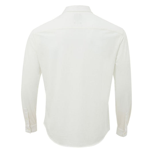 Armani ExchangeElegant White Organic Cotton ShirtMcRichard Designer Brands£109.00