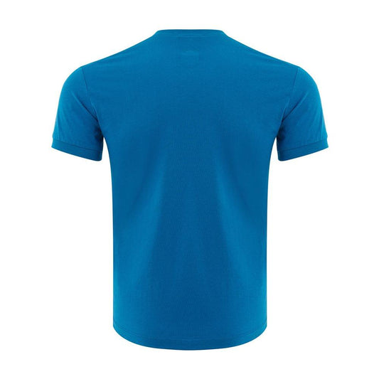 Dsquared² Elevated Blue Cotton Crew Neck Tee elevated-blue-cotton-crew-neck-tee