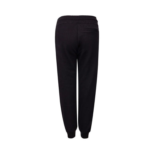 GCDS Chic Black Cotton Denim - IT Origin Elegance black-cotton-jeans-pant-4