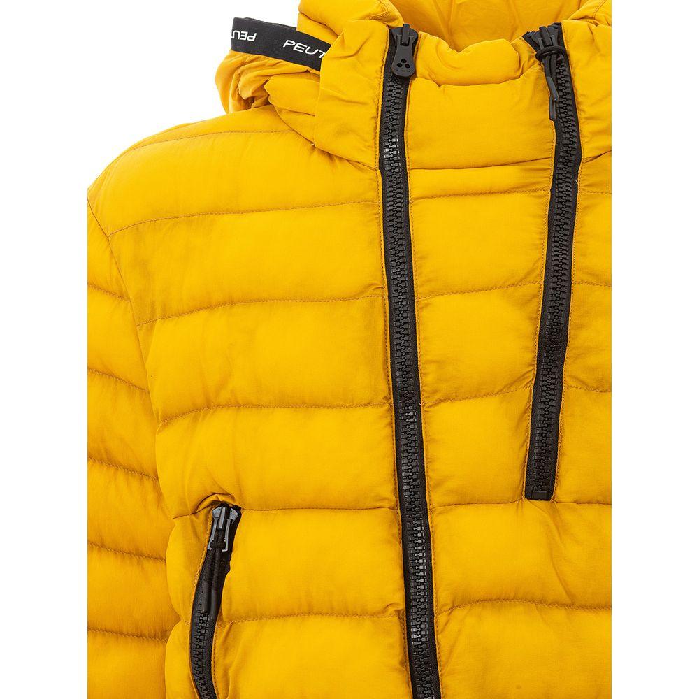 Peuterey Sunshine Yellow Lightweight Jacket sumptuous-yellow-polyamide-jacket