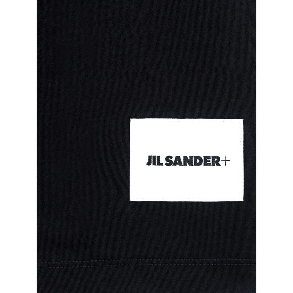 Jil Sander Black Cotton Organic T-Shirt black-cotton-organic-t-shirt