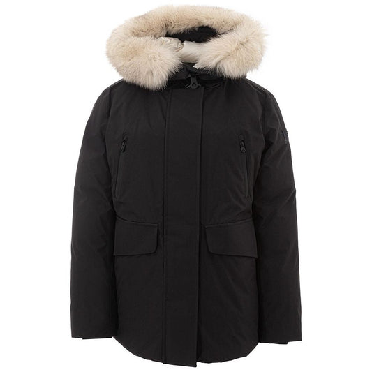 PeutereySleek Polyamide Black Jacket for the Modern WomanMcRichard Designer Brands£369.00