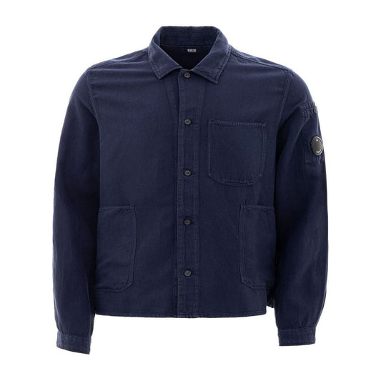 C.P. Company Elevated Cotton Blue Shirt for the Modern Man c-p-company-cotton-blue-shirt