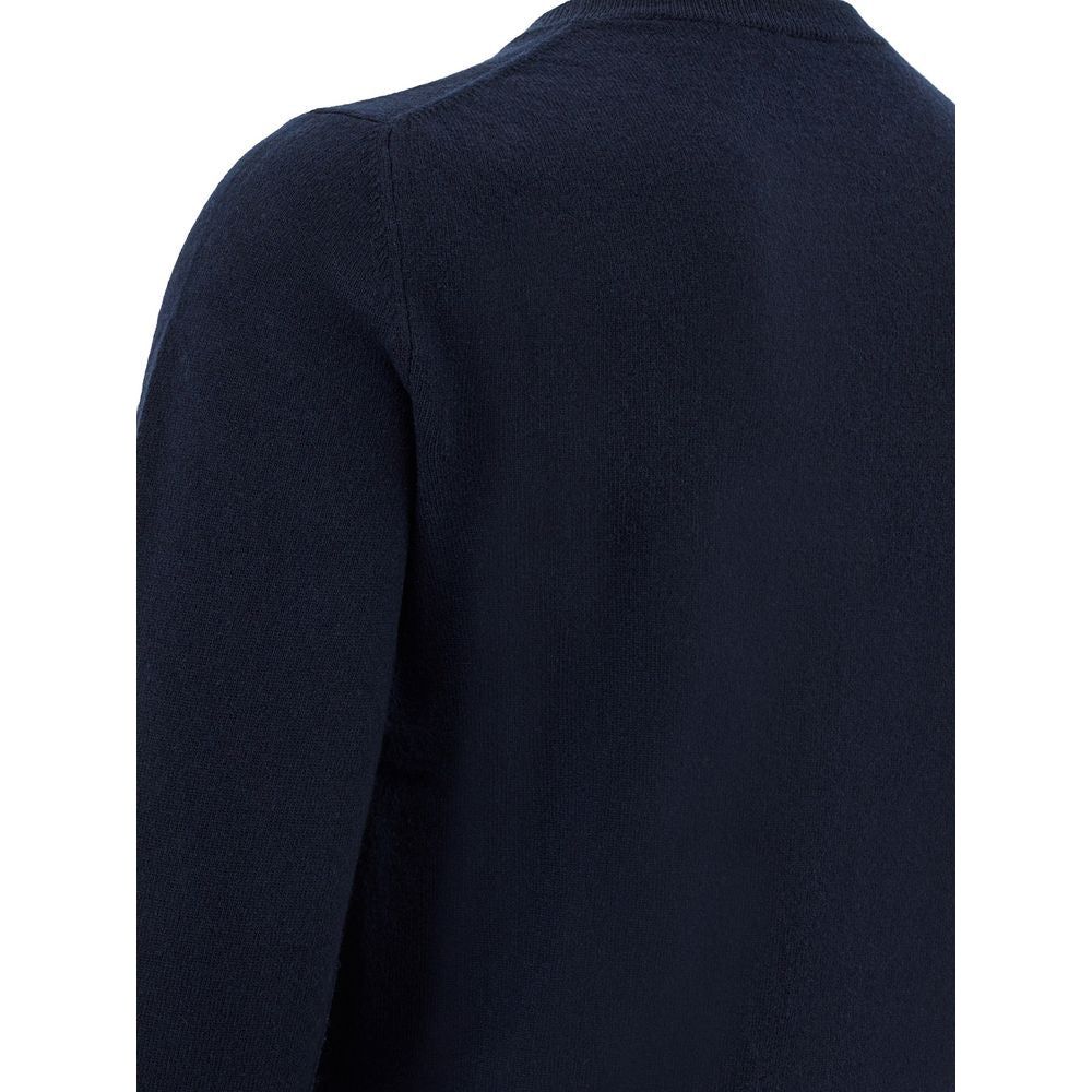 Valentino Elegant Blue Wool Sweater for Men elegant-blue-wool-sweater-for-men