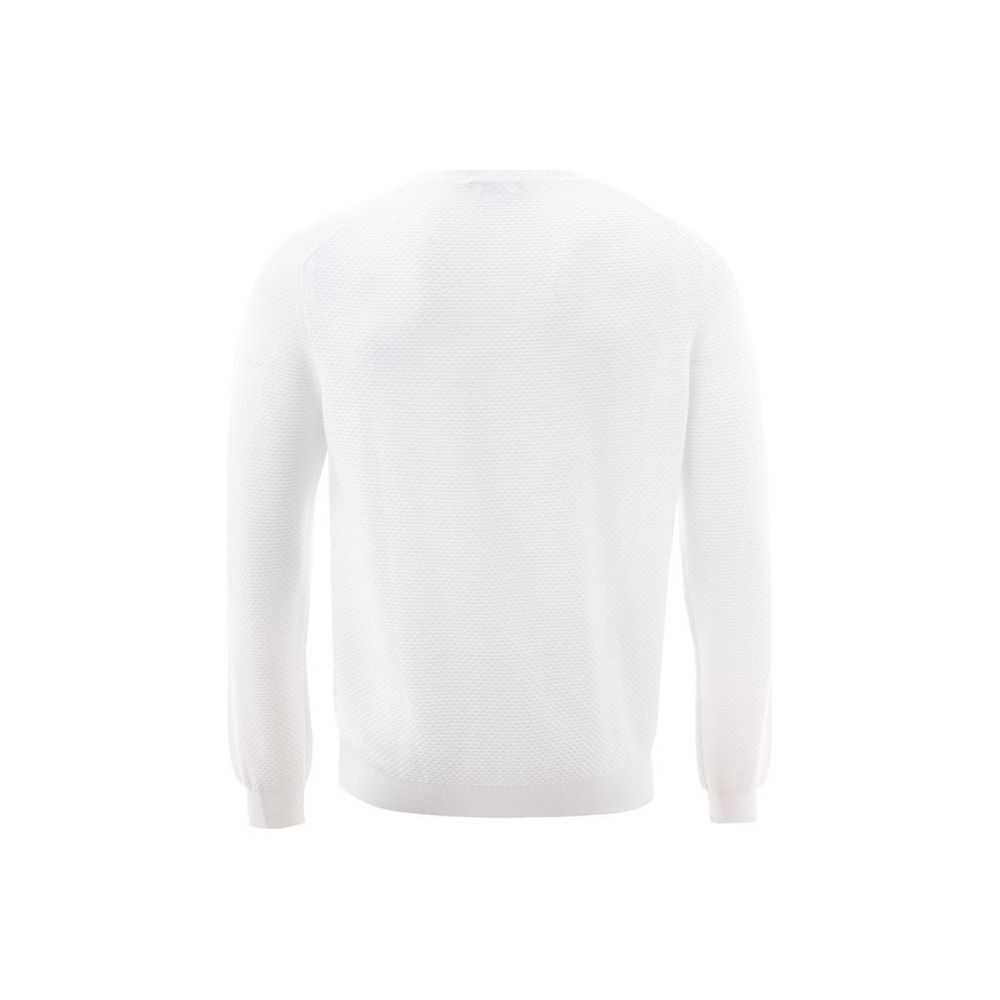 Gran Sasso Elegant Italian White Cotton T-Shirt elegant-white-cotton-tee
