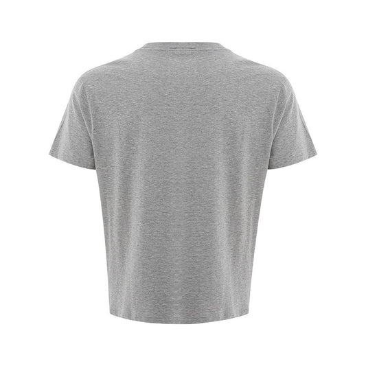 Versace Elegant Gray Cotton T-Shirt elegant-gray-cotton-tee-for-men-1