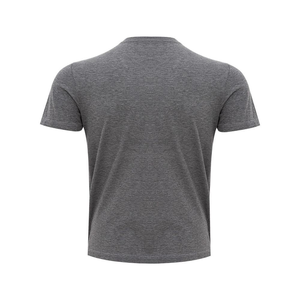 Gran Sasso Elegant Gray Cotton T-Shirt for Men elegant-italian-cotton-gray-t-shirt