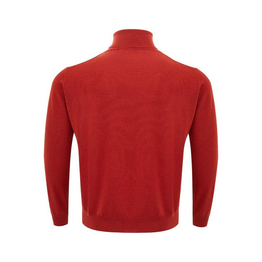 FERRANTE Elegant Red Wool Sweater for Men elegant-red-wool-sweater-for-men