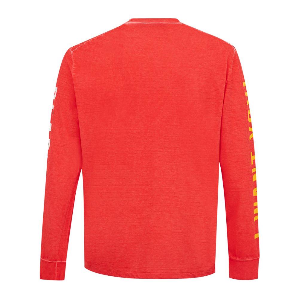 Dsquared² Red Cotton T-Shirt red-cotton-t-shirt-21
