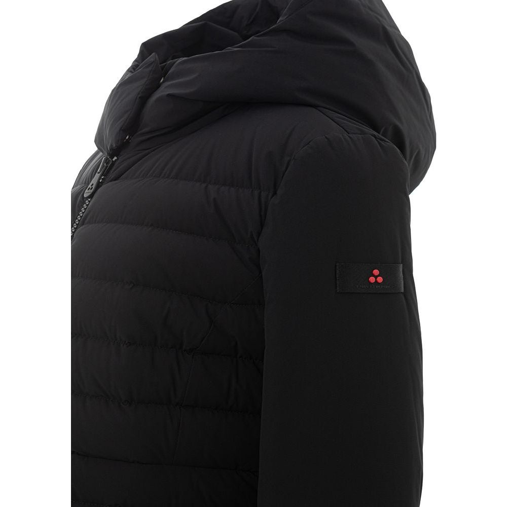 Peuterey Elegant Black Polyamide Jacket for Women elegant-black-polyamide-jacket-1