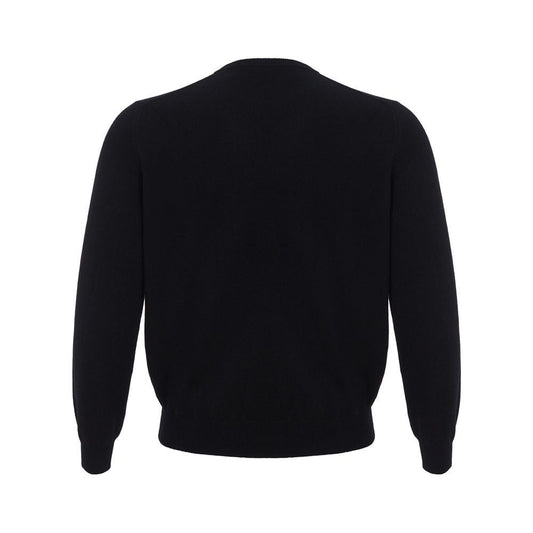 Colombo Colombo Cashmere Elegance Black Sweater colombo-cashmere-elegance-black-sweater