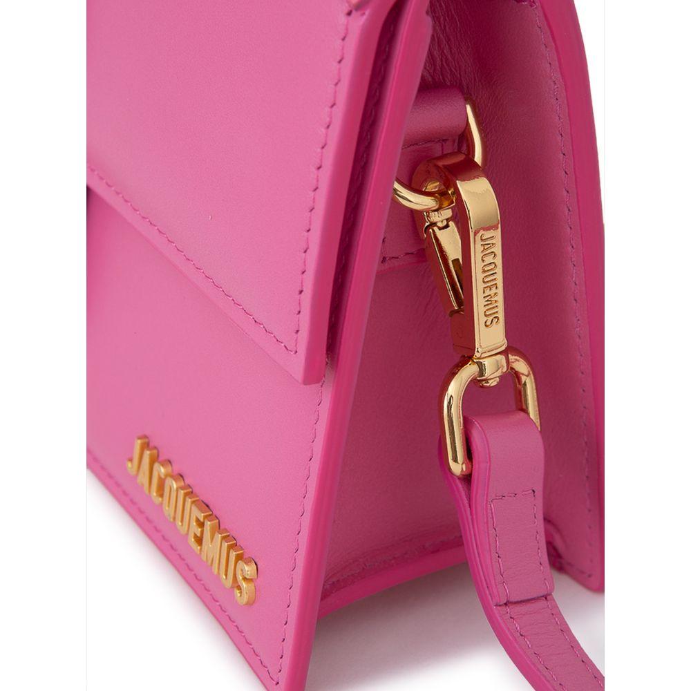 Pink Leather Handbag