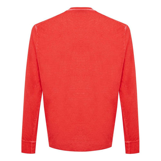 Dsquared² Red Cotton T-Shirt red-cotton-t-shirt-22