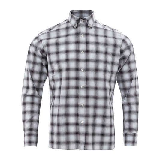 Tom Ford Sleek Gray Cotton Shirt for Men sleek-gray-cotton-shirt-for-men